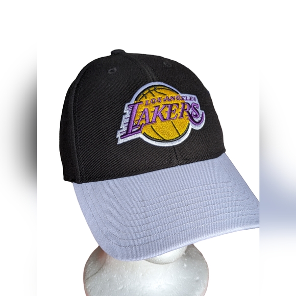 Los Angeles Lakers Basketball Vintage Embroidered Adjustable 47 Brand Hat Cap - Picture 10 of 15
